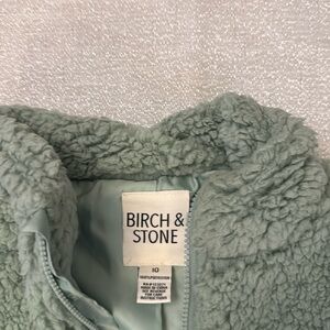 Cute and fluffy Birch and Stone girls size 10 jacket